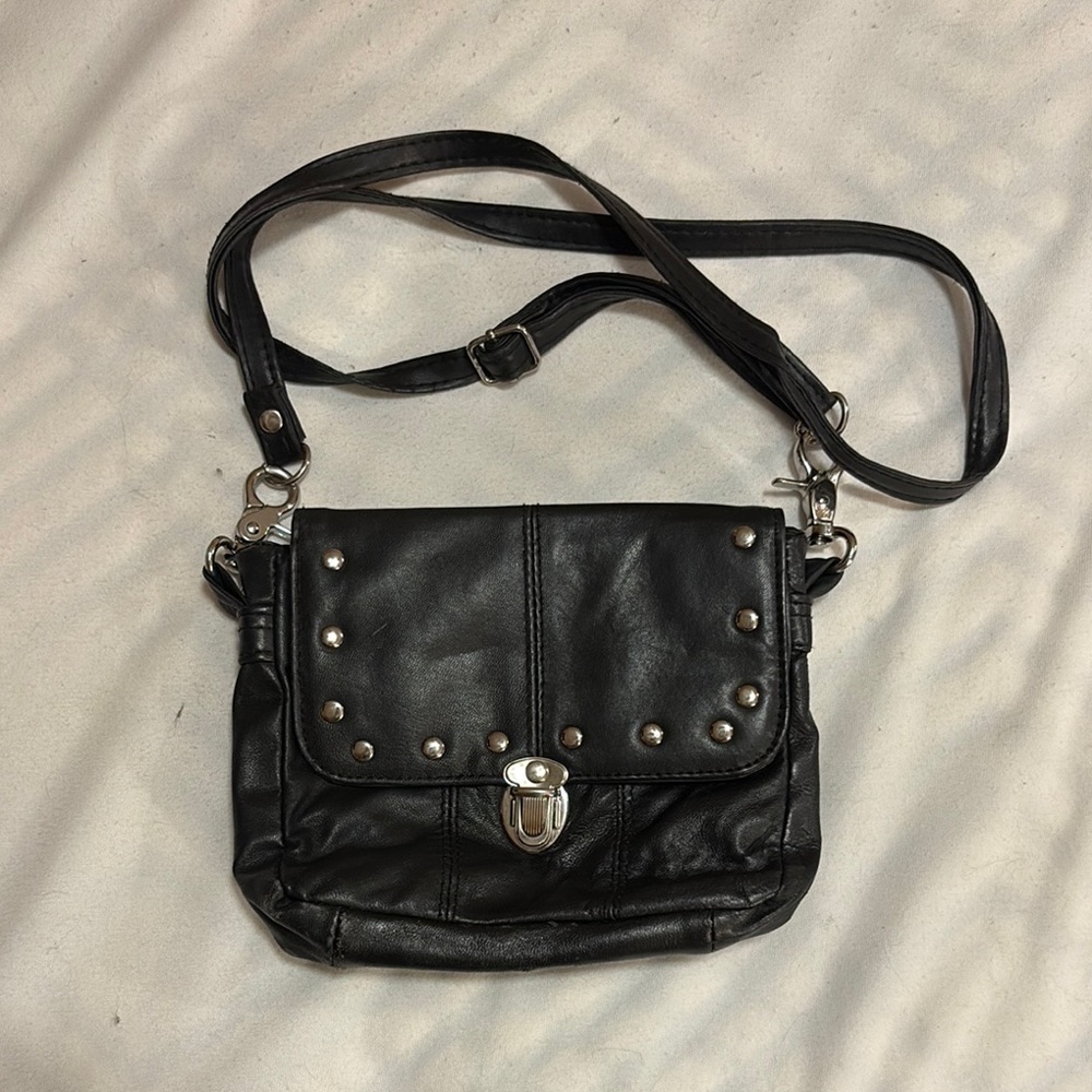 Small biker crossbody